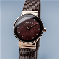 Orologio Bering Donna Classic Collection in Acciaio placcato oro rosa 10122-265 - 10122-265